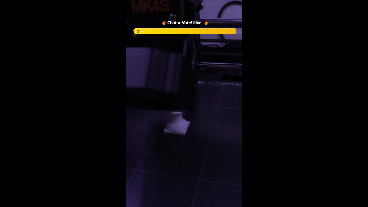 🔴 Live 3D Printing – Watch the Magic Unfold! 🖨️✨