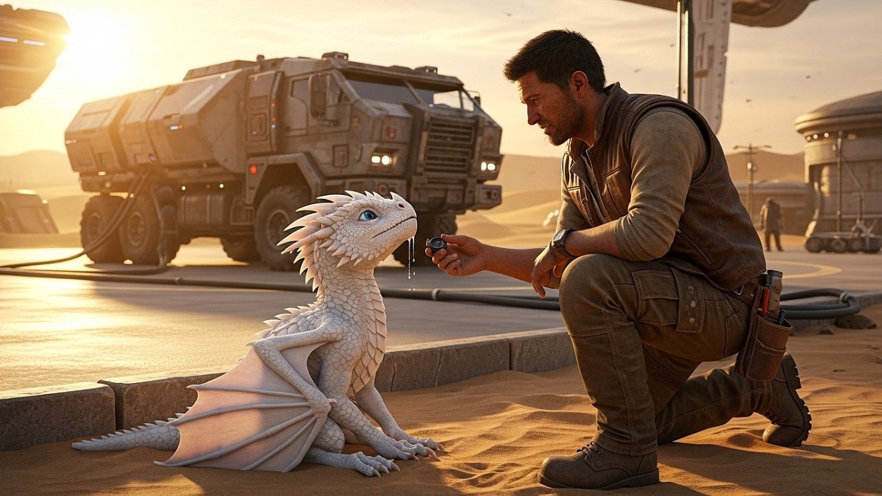 The Albino Hatchling No One Wanted Waited in the Sand—Until a Human Trucker Chose It | HFY | Reddit