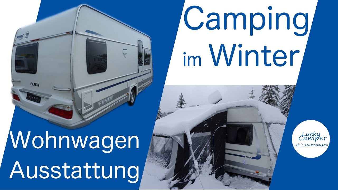 Wintercamping | Wohnwagen Ausstattung und Gasflaschen wechseln | Duo Control | Lucky Camper