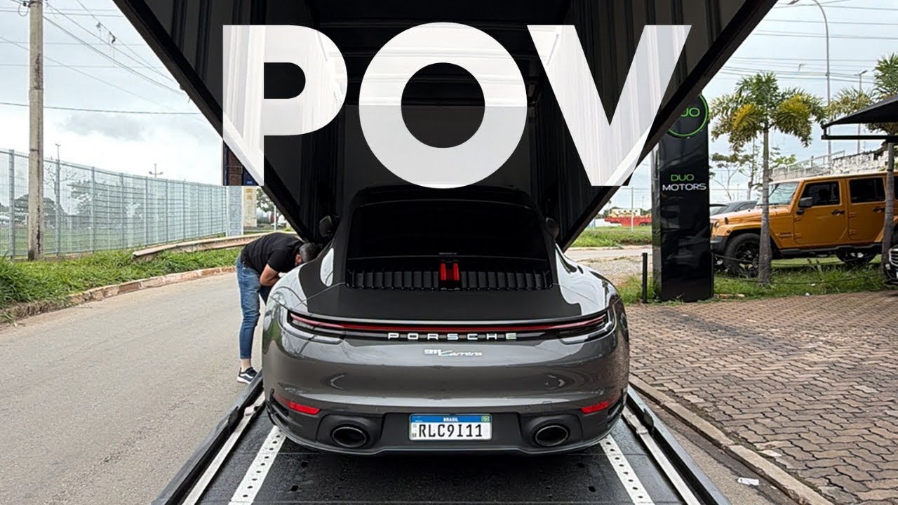 COMPREI UMA PORSCHE 911 AOS 21 ANOS