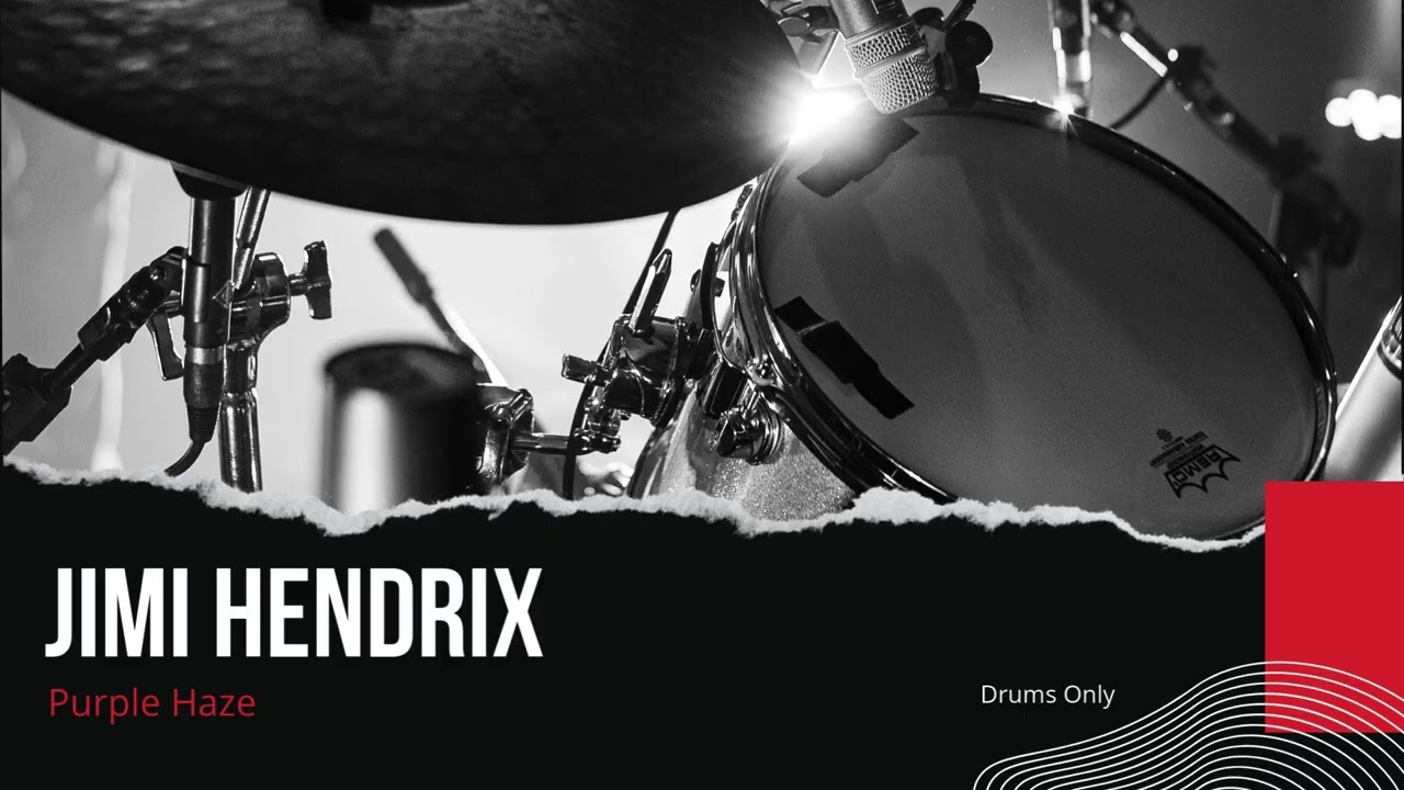 Jimi Hendrix - Purple Haze (Drums Only - Isolated Track)