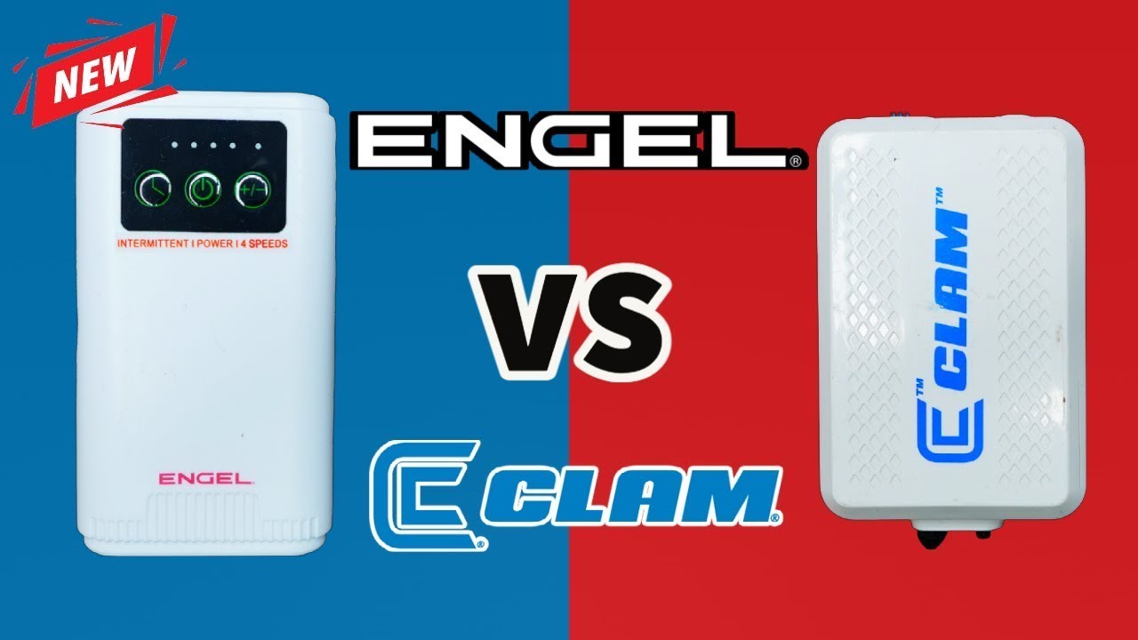 The Best Live Bait Aerator - Engel Lithium VS Clam Lithium