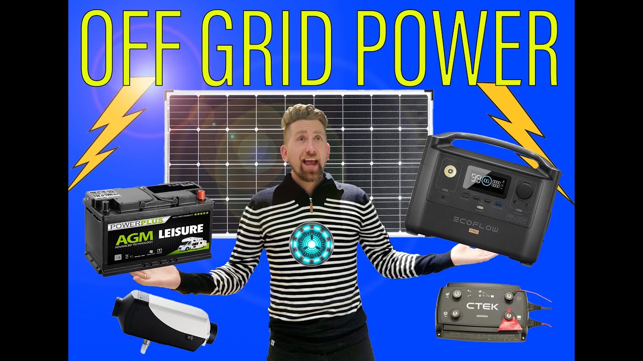 OFF GRID POWER FOR MY CAMPER VAN + NEW GADGET - EcoFlow River Pro