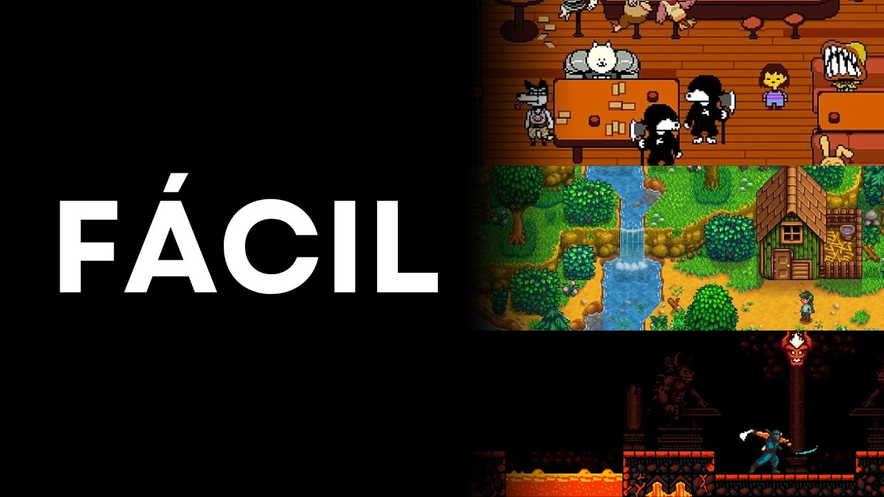 Criar jogos é mais FÁCIL do que você pensa...