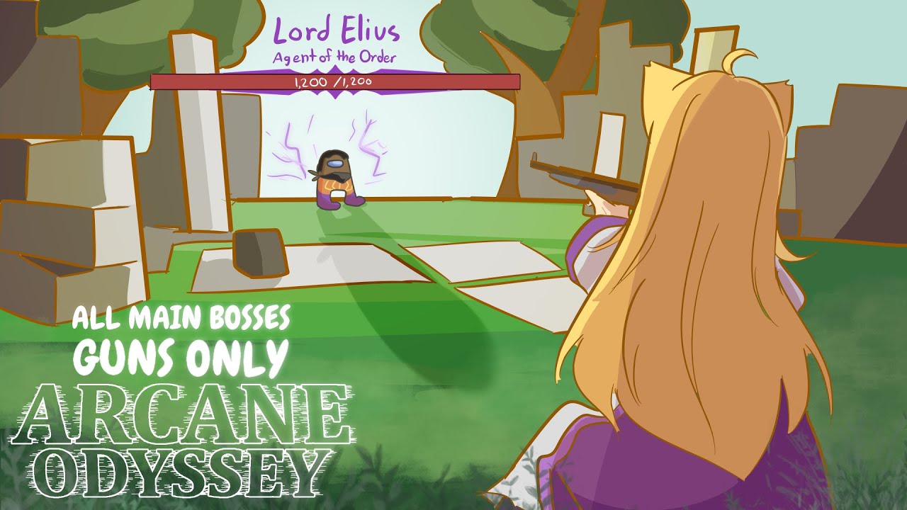 All Arcane Odyssey Boss Solo, Guns Only