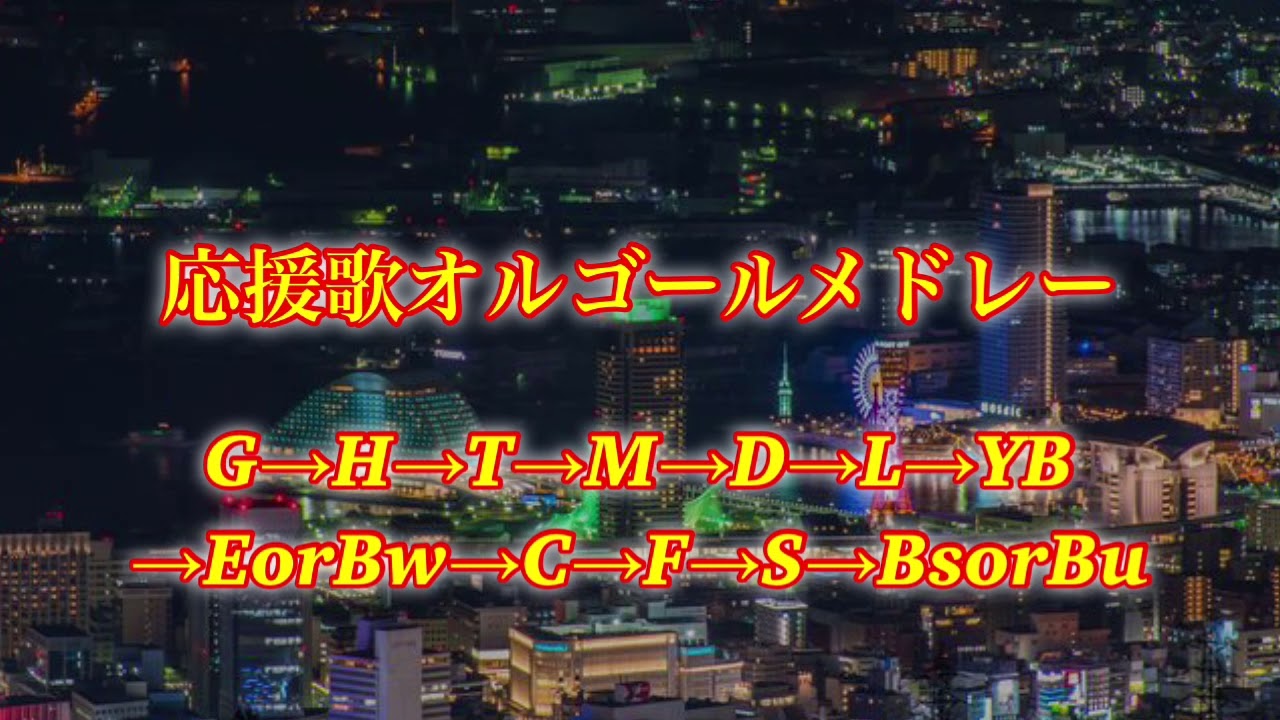 【作業用・睡眠用】オルゴール応援歌メドレー
