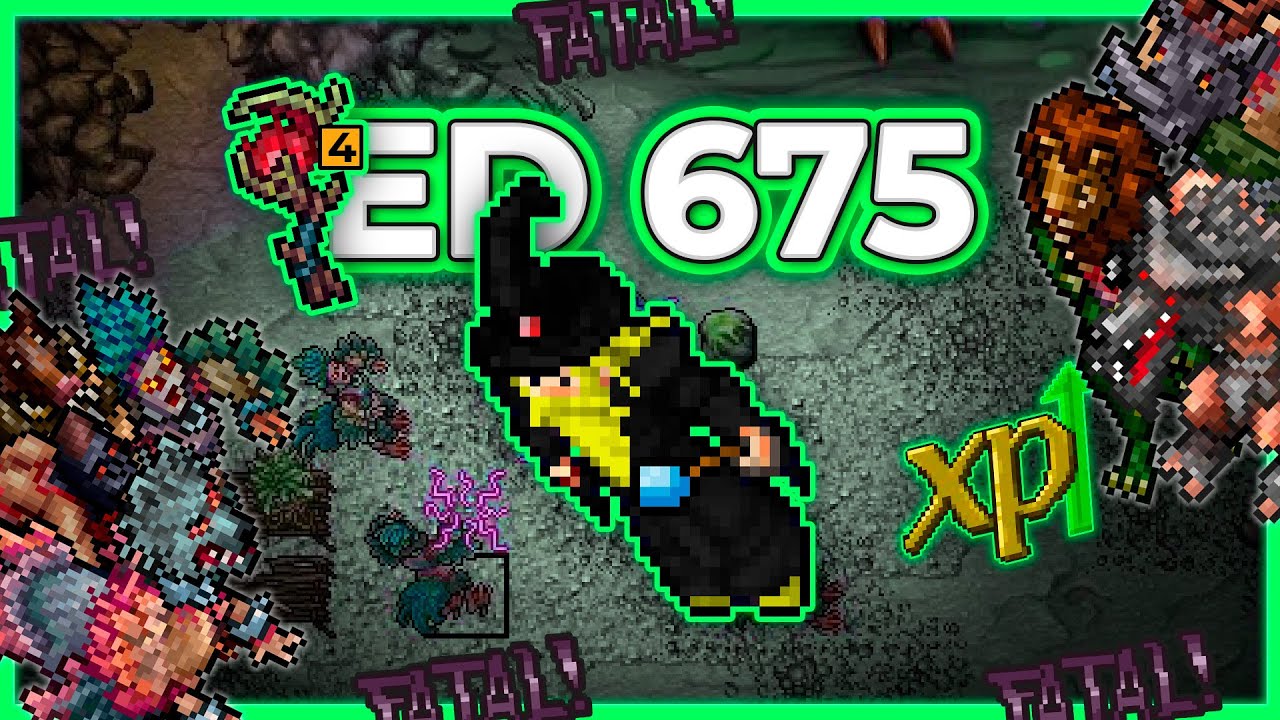 ED 675 Hunt x4 Deeper Ingol 9.9kk/h Raw + 3.3kk Profit - Tibia Hunt [15.00] #tibia #tibiahunt