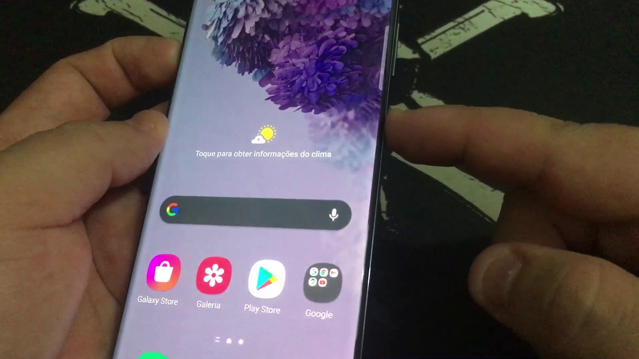 Como Alterar o Atalho da Camera pelo Bot&atilde;o Power no Samsung Galaxy S20 G980F | Android 11 | Sem PC