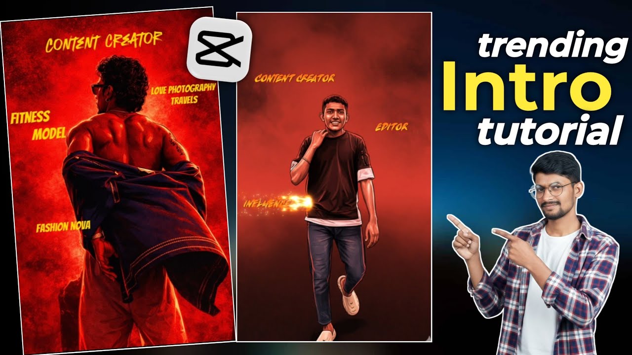 Trending Intro Video tutorial telugu | capcut intro video editing 
