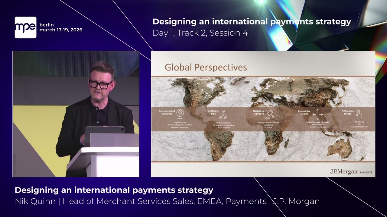 MPE 2026: Designing an international payments strategy (Day 1, Breakout stage, Session 4)