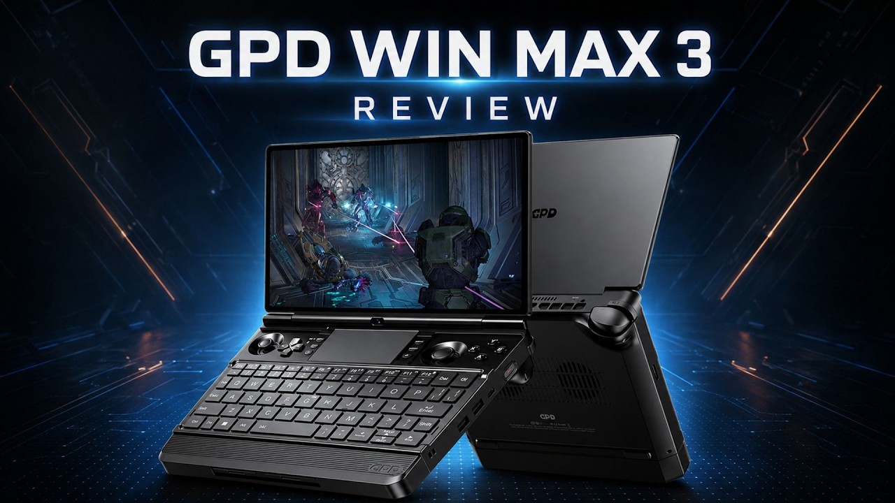 Обзор GPD WIN MAX 3 &mdash; лучший портативный игровой ноутбук? 🎮🔥