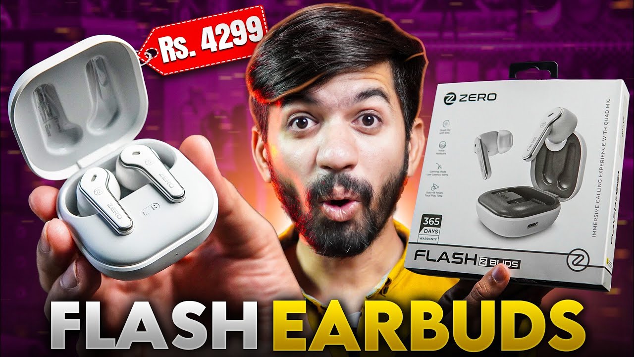 5 Incredible Features 😱🚀| Zero Lifestyle Flash Earbuds Unboxing & Review
