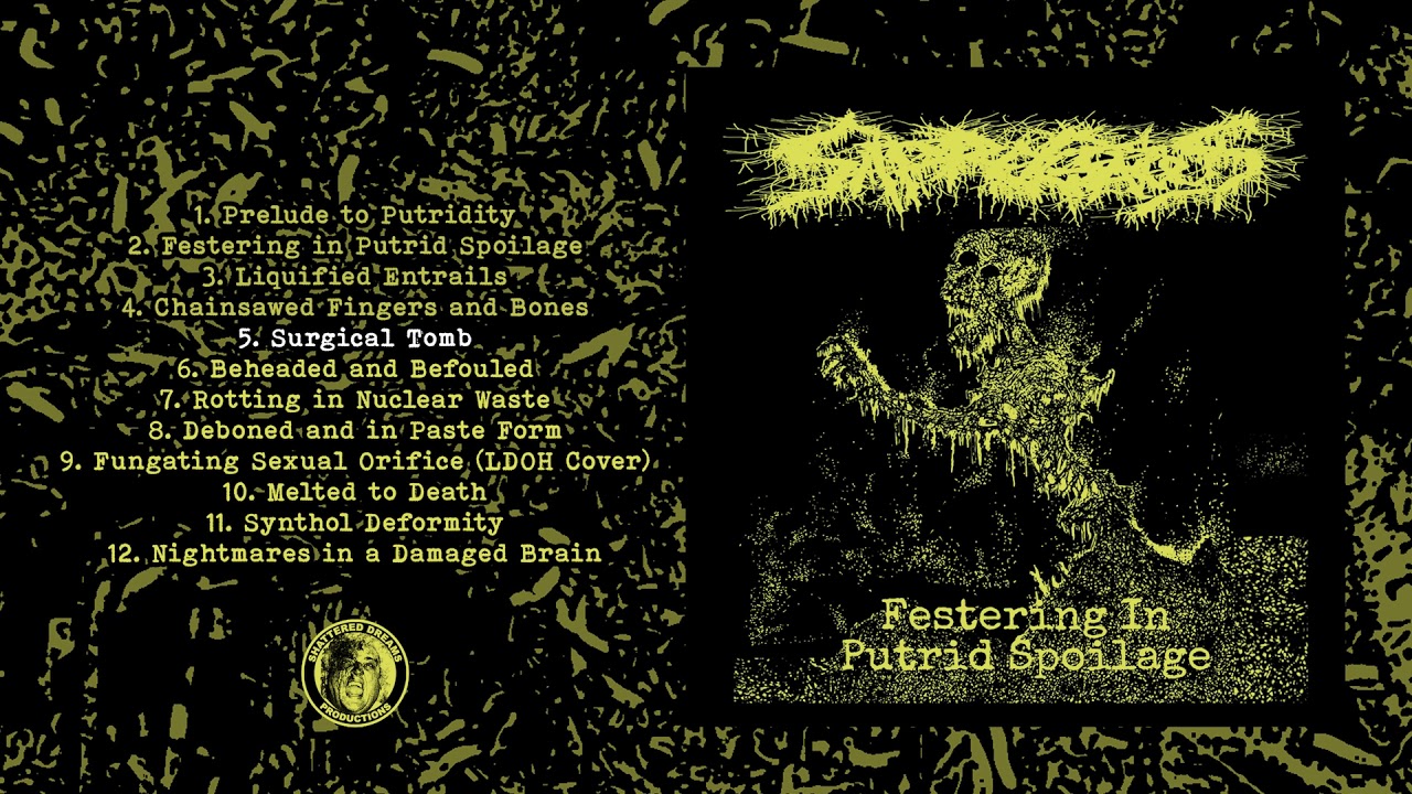 Saprogenous - Festering in Putrid Spoilage [FULL ALBUM STREAM]
