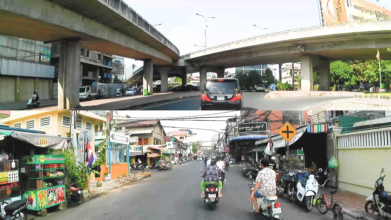 Interesting and unique street tours in Phnom Penh, Cambodia, tourism everywhere in the city.