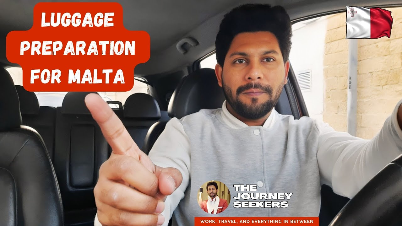 Luggage Preparation for Malta|#maltatravel  #PackingGuide #TravelTipsIndia #maltaworkpermit2023
