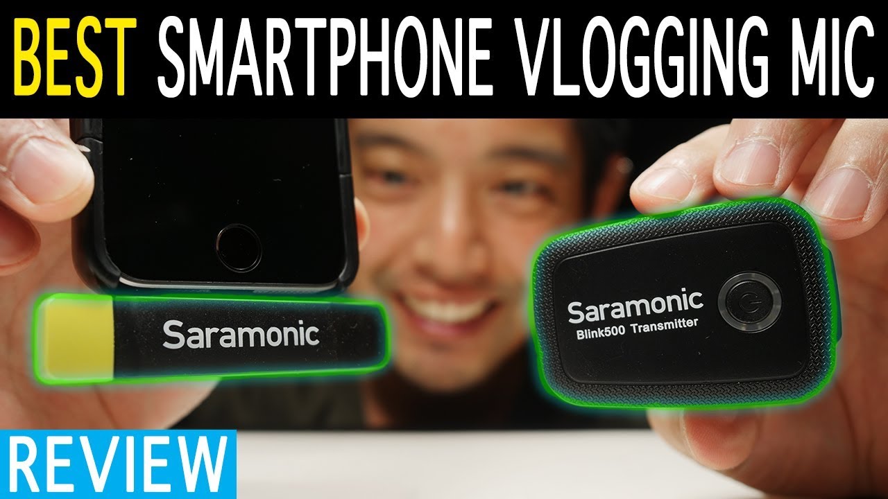 Saramonic Blink500 Apple Android Receiver Review | Best Vlogging Mic | Smartphone Filmmaking