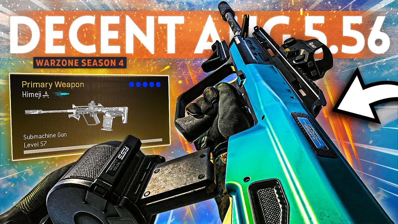 Somehow the Modern Warfare AUG 5.56 is good again in Warzone?!