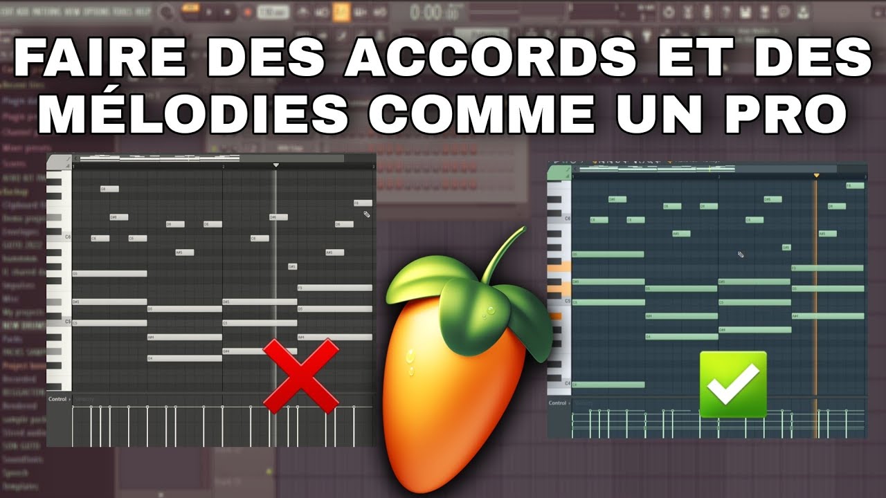 FAIRE DES MÉLODIES ET DES ACCORDS COMME UN PRO | GUIDE COMPLET DÉBUTANTS | TUTO FL STUDIO