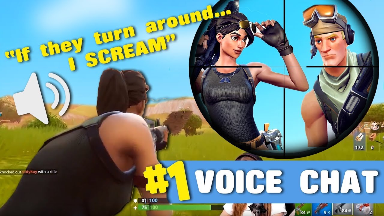 FUNNY VOICE CHAT FORTNITE MOMENTS!