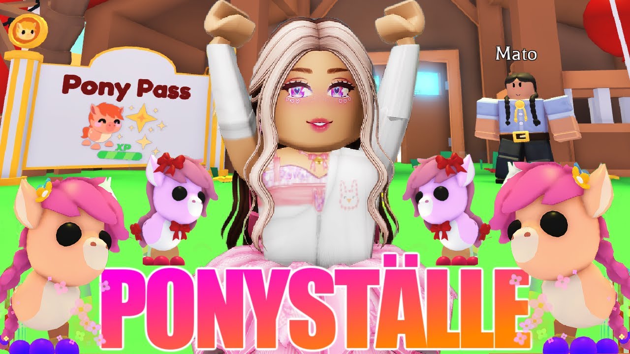 die PONYSTÄLLE 🐴 sind da 😍 Adopt Me! Update 📌 Roblox