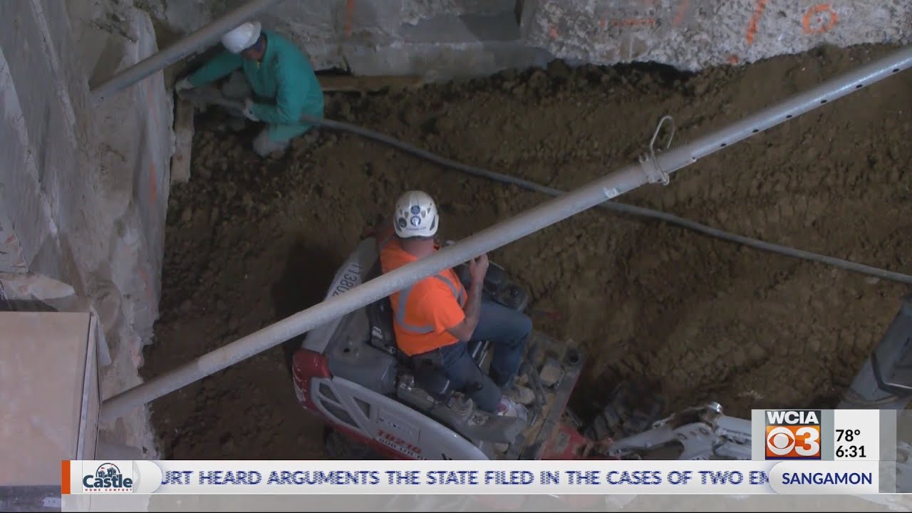 Behind the scenes of the Illinois Capitol's renovations