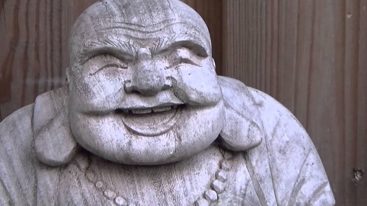 Close-Up from wooden buddah