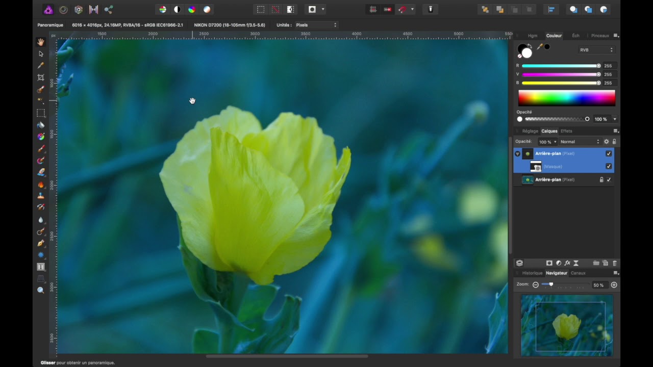 Affinity Photo - Comment changer la couleur d'un élément en 5min ?