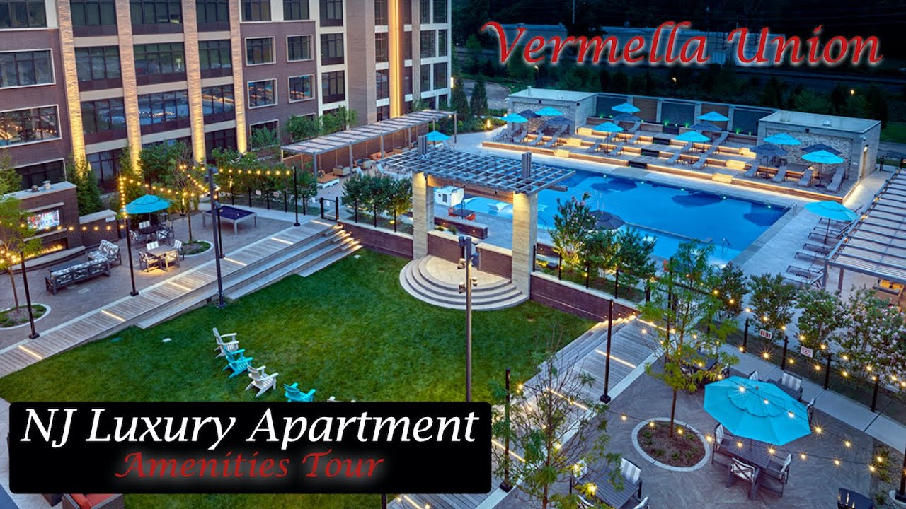 PART 1: NJ LUXURY APARTMENT TOUR (so many AMENITIES!!) | VERMELLA UNION COMPLEX