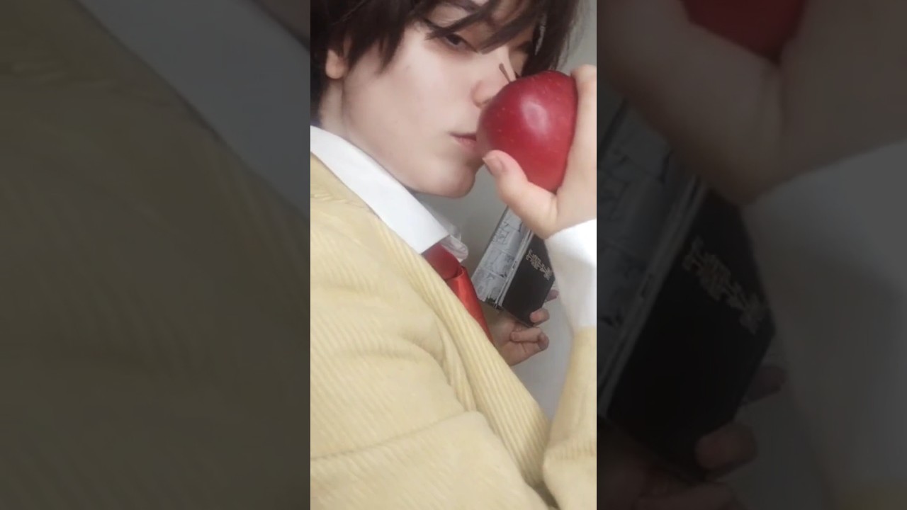 Transici&oacute;n Cosplay🍎 #ligthyagami #deathnote #heila #heila_vs #cosplayer #cosplay