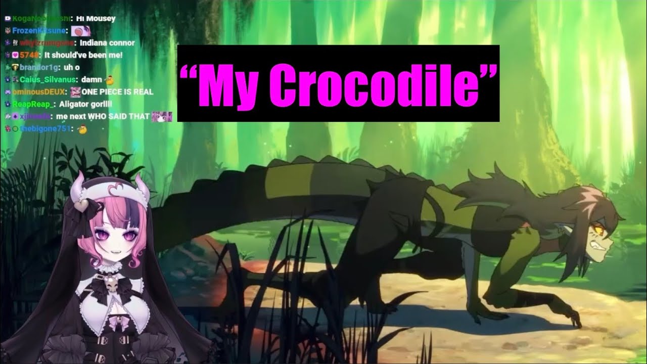 Ironmouse Reacts to Vtuber Debut(animation) of @KairyuCrocodile 