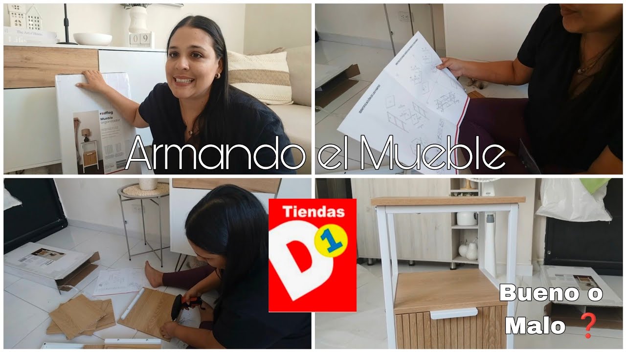 ME COMPRÉ EL MUEBLE ORGANIZADOR DE TIENDAS D1 💯 SALIO BUENO O MALO ❓#tiendasd1 #d1lovers 
