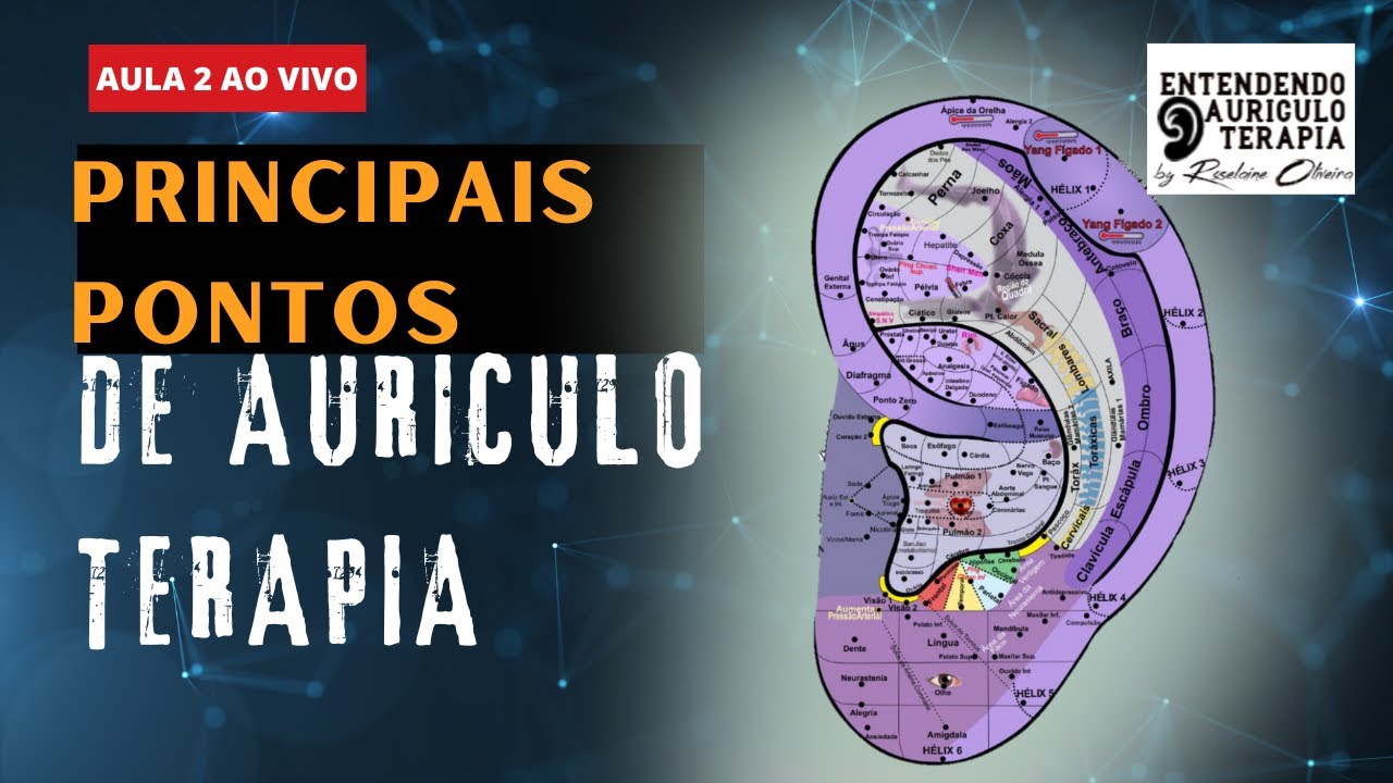 👂AULA 2 - OS PRINCIPAIS PONTOS DE AURICULOTERAPIA