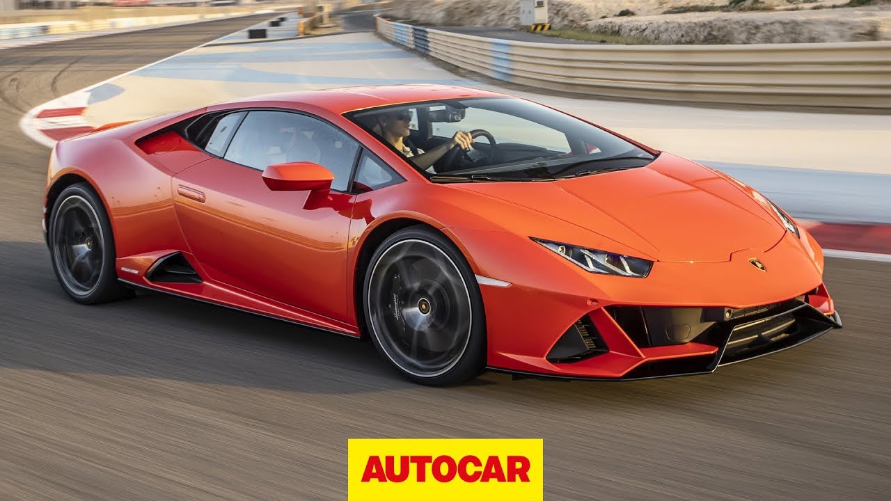 Обзор Lamborghini Huracan Evo 2019 года | Испытания суперкара мощностью 631 л.с. на треке | Autocar