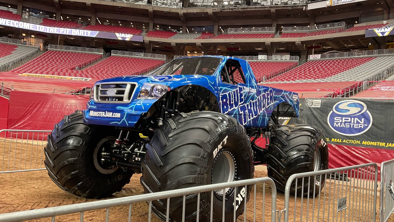 Blue thunder freestyle driver Todd Leduc￼