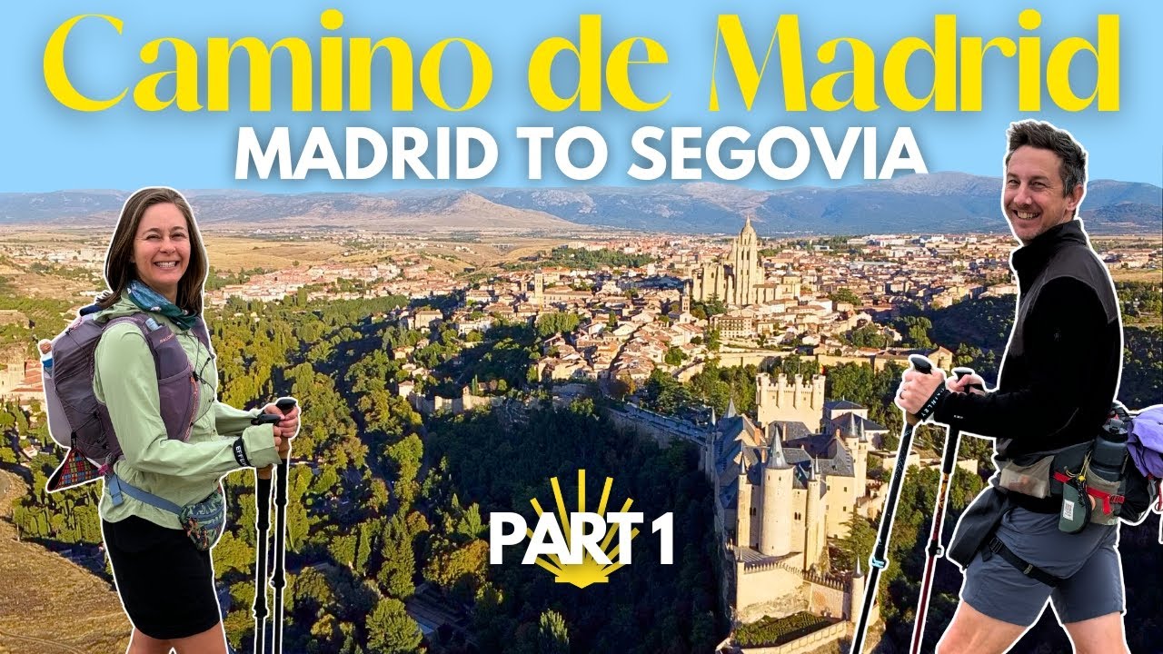 Camino de Madrid: Walking from Madrid to Segovia (Camino de Santiago) Days 1-4