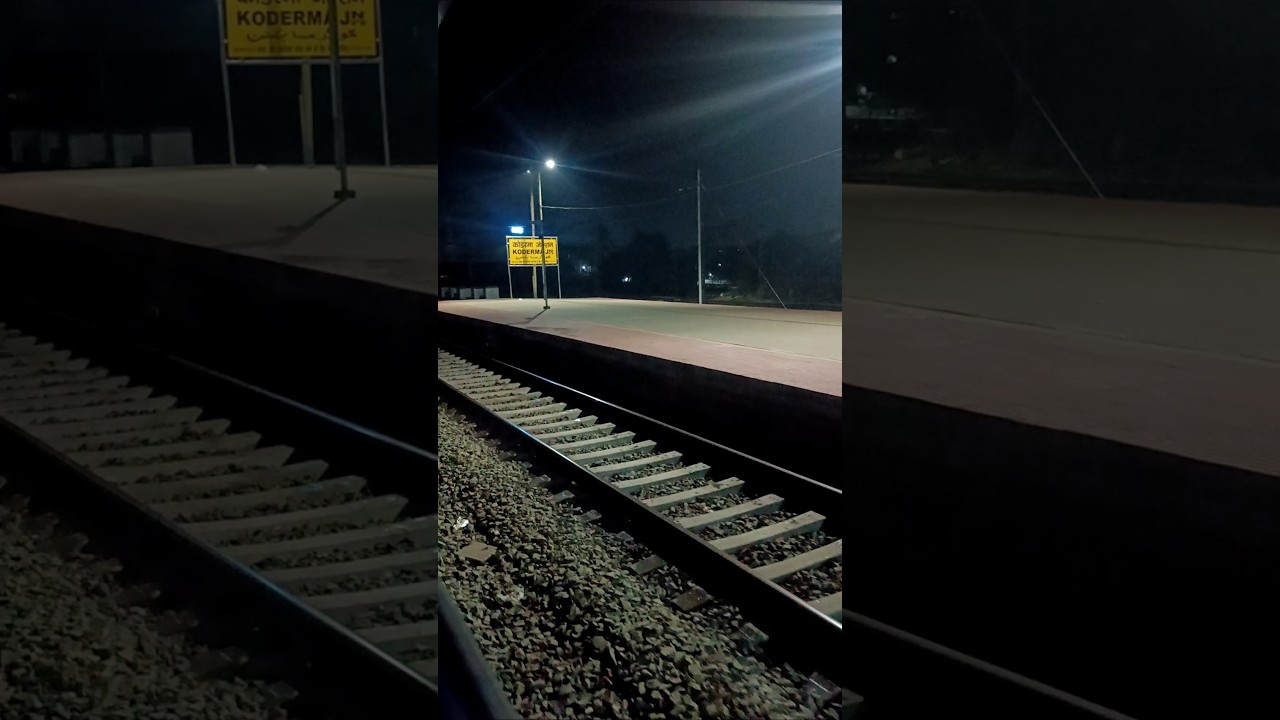 Night journey in Train 🚂❤️ 
