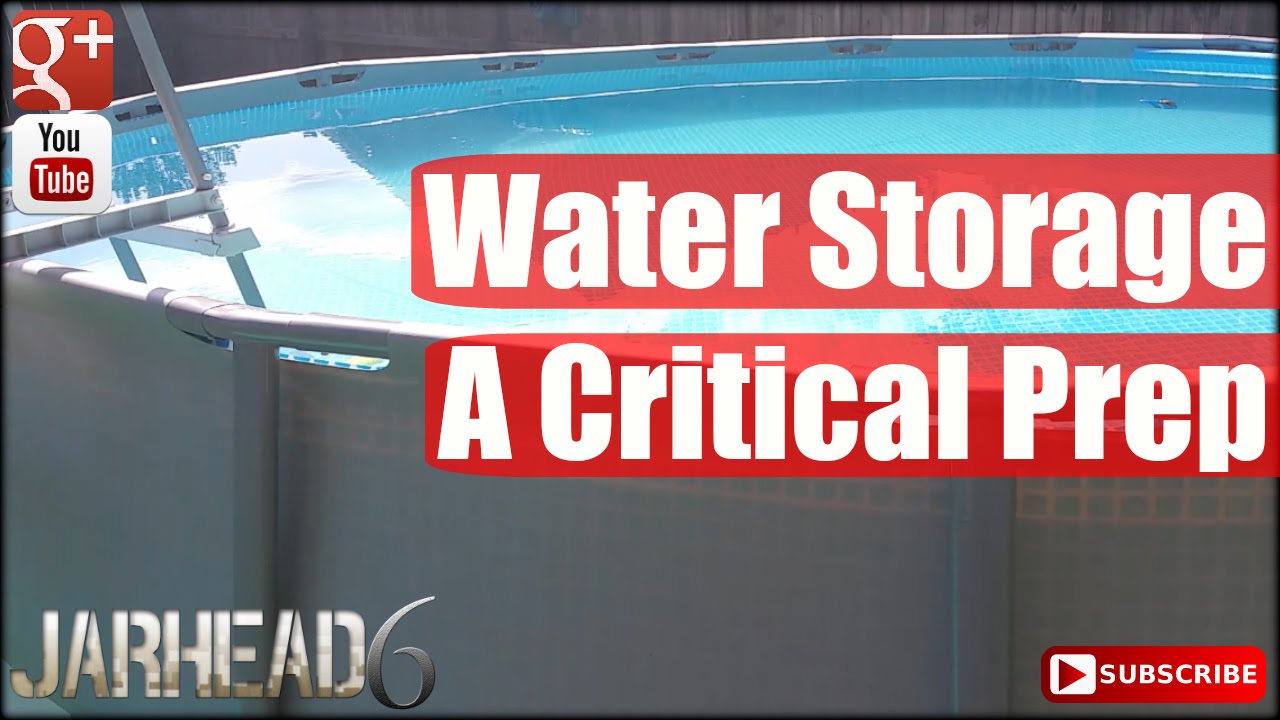 Water Storage: A Critical Prep
