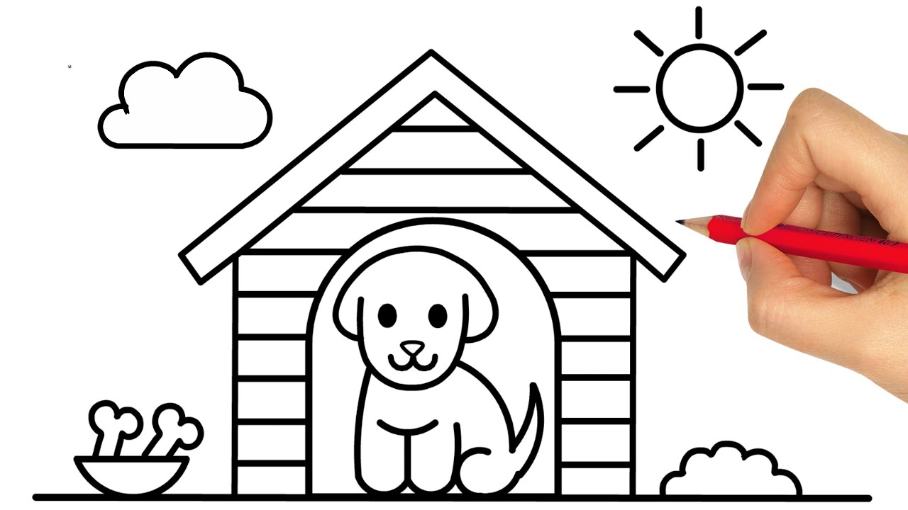 COMO DIBUJAR UN PERRO FACIL