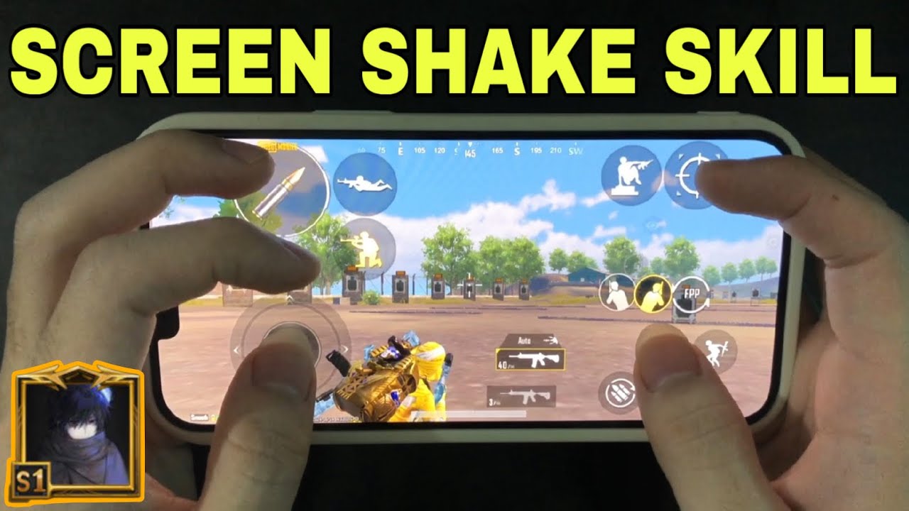 Improve Screen Shake Skill🔥Invincible Practice 5 Finger Fastest Player | PUBG BGMI