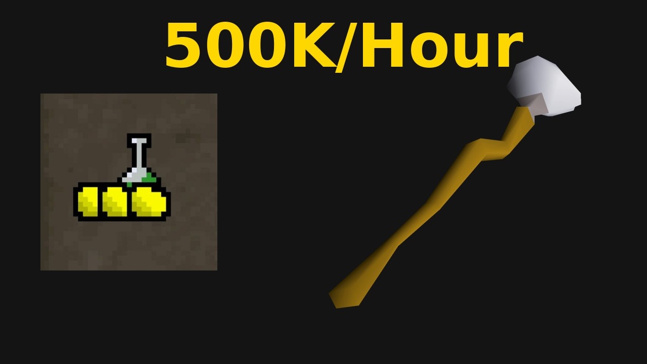 OSRS 500K GP/Hour High Alch Method Low Req - 55 Magic