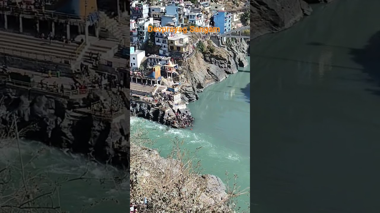 39/365 Devprayag Sangam #devprayag #rishikesh #explore #sangam #travel #trending #viral #fyp #daily