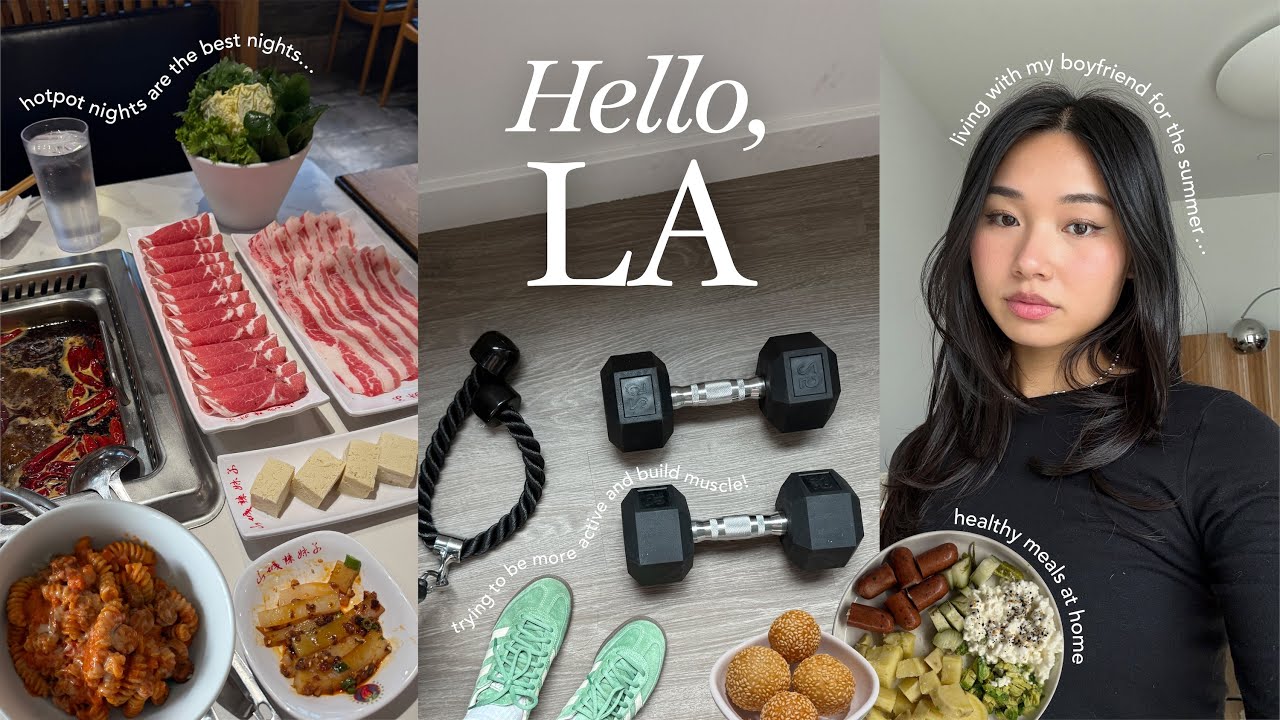 my life in LA with a BOY 🌴💕  | productive days, ultrasound appt, cooking & eating with jon