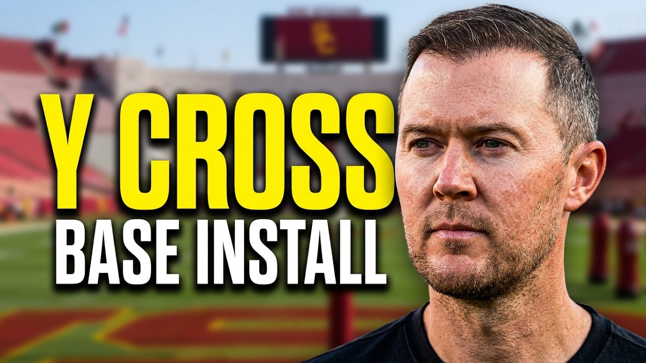 USC HC Lincoln Riley - Y Cross Base Install