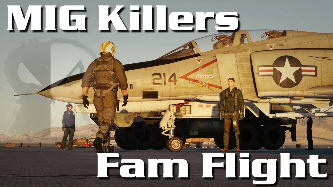 Убийцы МИГов - Fam Flight - DCS F-4 Phantom, кампания, миссия 1, вступление