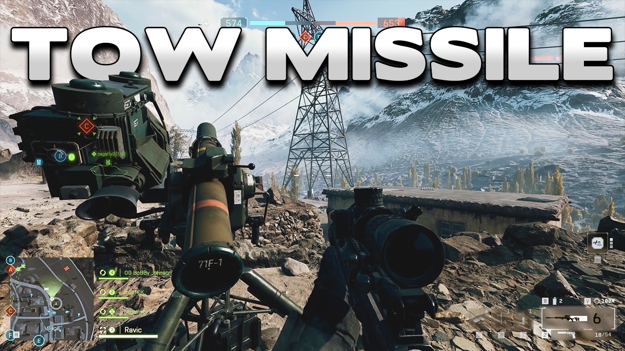 Battlefield 6 Beta TOW Missile Shots