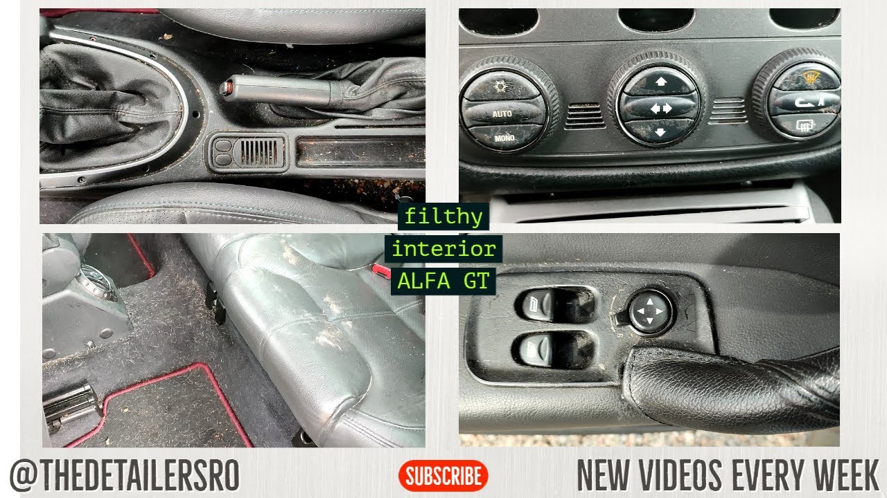 The Detailers x Alfa Romeo GT | Restoring a beautiful Bertone GT | Filthy interior detailing