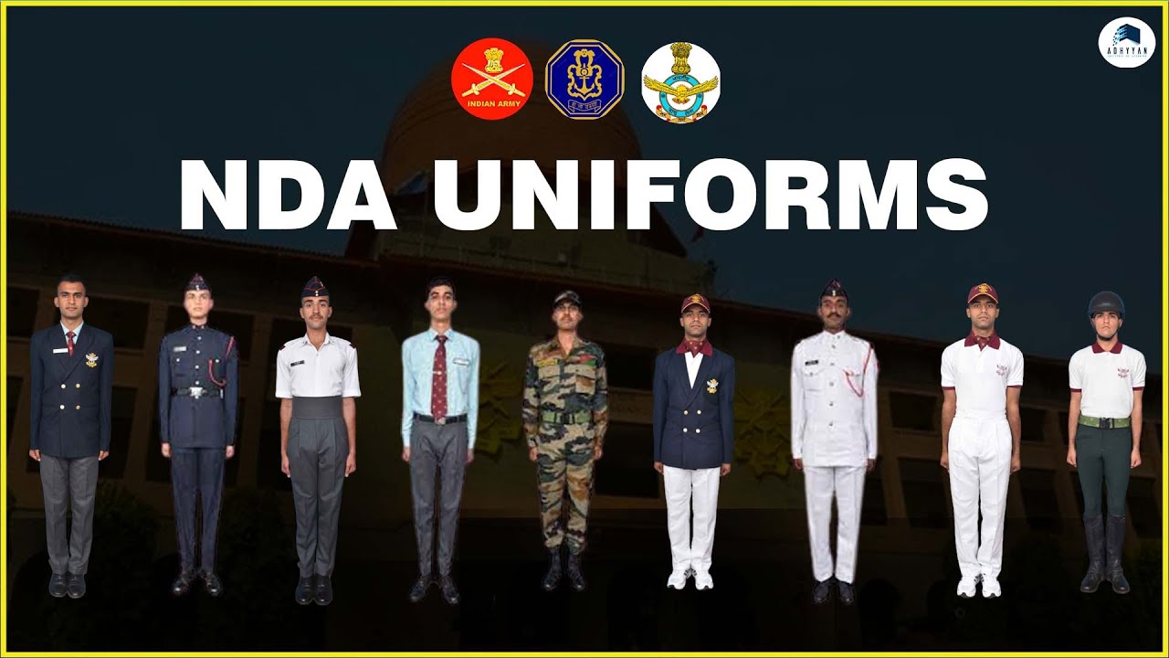 NDA Cadets in National Defence Academy earn these 26 Uniforms