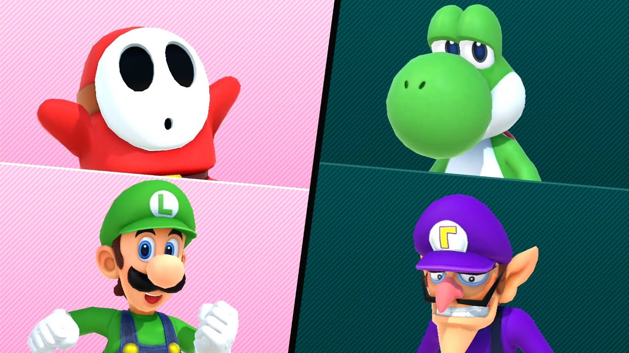 Super Mario Party - Partner Party - #1: Watermelon Walkabout - Shy Guy & Luigi