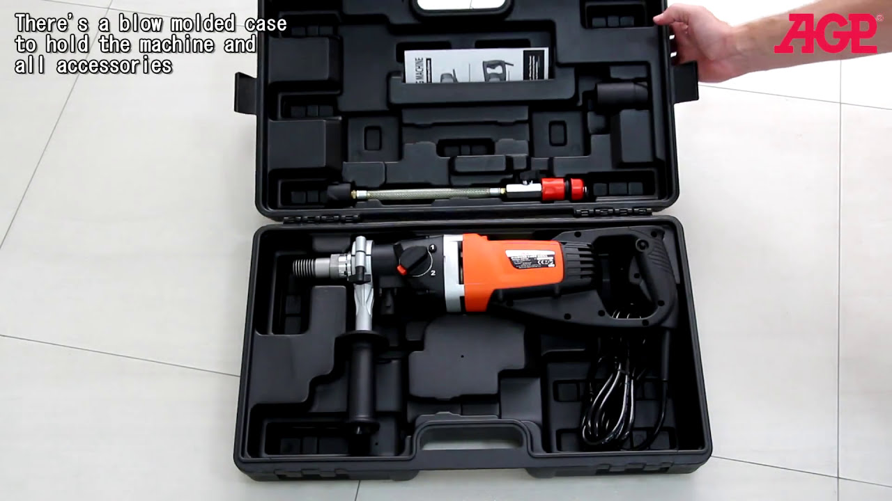 AGP【DM51D & DM52D Diamond Core Drill Product】Introduction and Operation