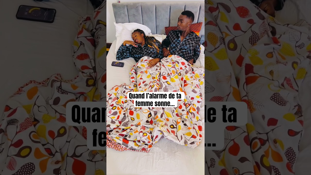 Quand l&rsquo;alarme de ta femme sonne&hellip;